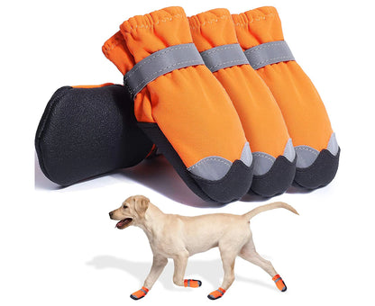 Dog Shoes for Summer Hot Pavement Boots Large Medium Dogs Waterproof Paw Protector