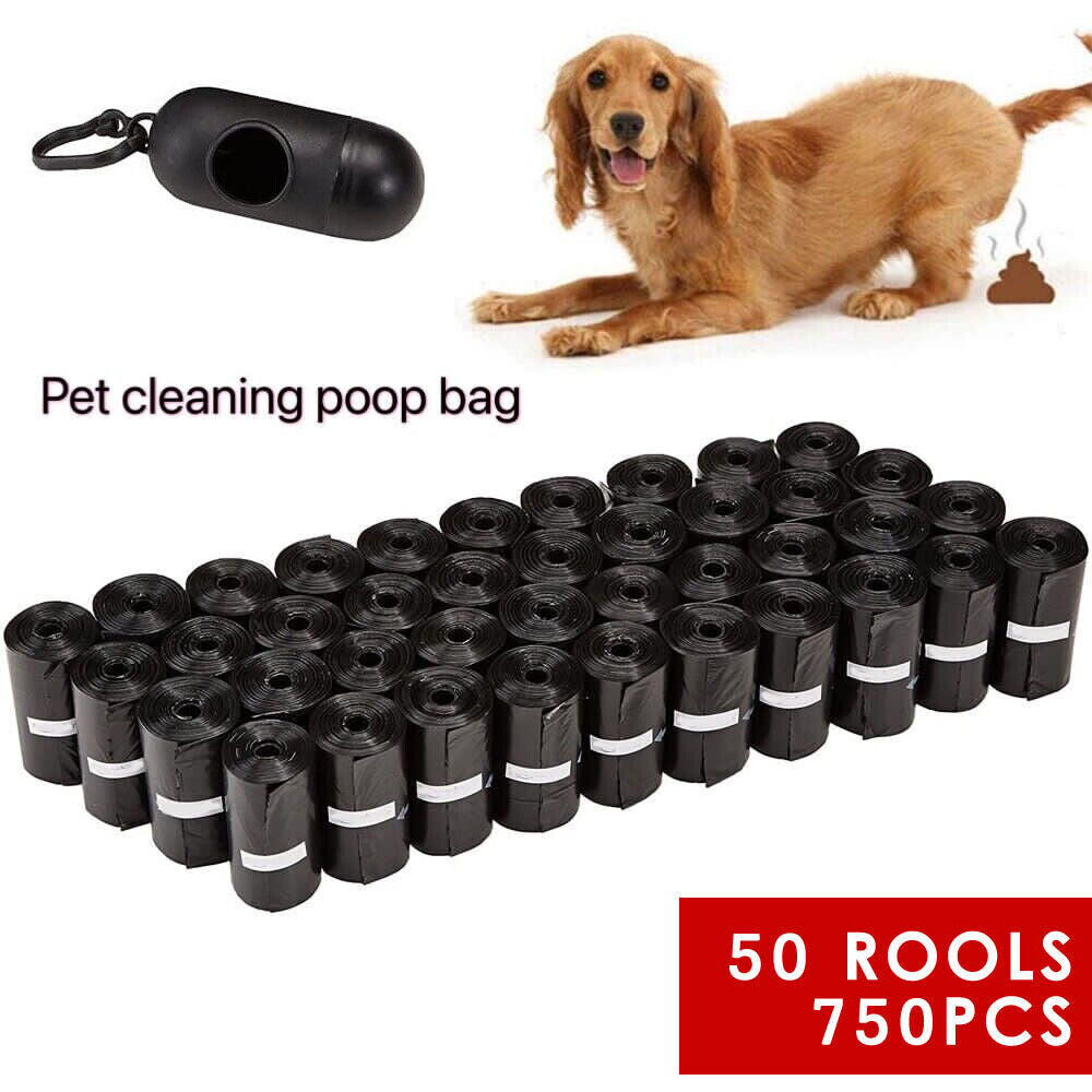 1500PCS Rolls Biodegradable Dog Poo Bag Pet Waste Poop Pick up Garbage Bags